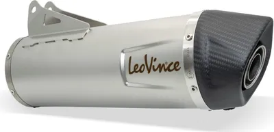 Image de LeoVince SLIP-ON acier inoxydable SBK LV ONE EVO pour HUSQVARNA 701 ENDURO / SUPERMOTO avec catalyseur