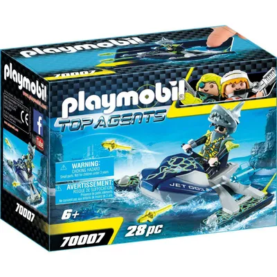 Produktbild von PLAYMOBIL TEAM S.H.A.R.K. Rocket Rafter, 70007