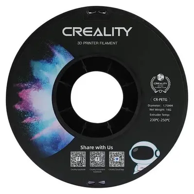 Immagine prodotto di Creality 3D 3301030037 3D printing material Polyethylene Terephthalate Glycol (PETG) Translucent 1 kg
