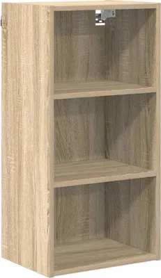 Obrázek produktu pro vidaXL Závěsná skříňka Sonoma dub 40 x 29,5 x 80 cm dřevotřísková deska
