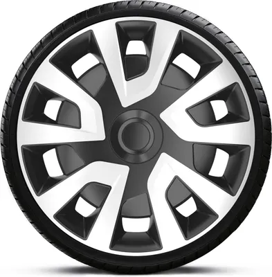 Produktbild von Radkappen Radzierblenden EINZELN (1Stück) 16 Zoll REVO VAN SILVER BLACK Z461411