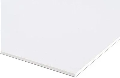 Productafbeelding van PVC Schuimplaat - Forex Plaat - Buiten en Vochtige Ruimtes - Lichtgewicht en Stabiel - 100 x 150 cm - Wit
