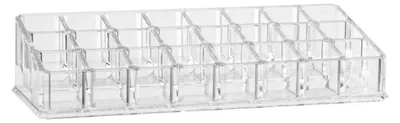 Zdjęcie produktu dla Organizer na szminki MAKE-UP, 24 przegródki, 23x10 cm