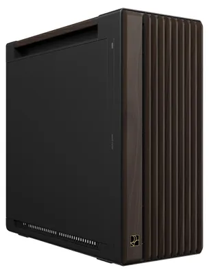 Produktbild von ASUS ProArt PA602 Wood Edition Modern Black - Metal Panel Midi Tower Schwarz, Holz