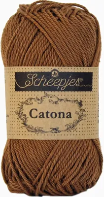 Produktbild von Scheepjes Catona 10g (157) - Root Beer