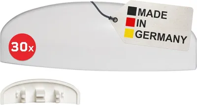 Immagine prodotto di Tappi di scarico per finestre in plastica ASA, da 25-30 mm, confezione da 30 pezzi, per l'impermeabilizzazione delle finestre