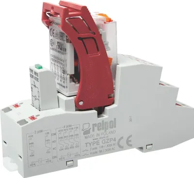 Zdjęcie produktu dla Przekaźnik interfejsu PUSH-IN 4 CO 24V 7A 24 V DC 864842 Przekaźnik Relpol