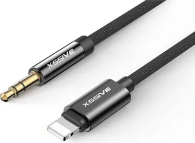 Obrázek produktu pro 1.2 metry dlouhý audio kabel 3,5mm jack aux kabelová zástrčka na 8-pinový konektor