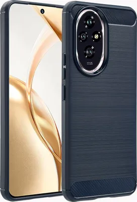 Produktbild von imoshion Brushed Back Cover Honor 200 - Dunkelblau