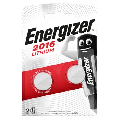 Obrázek produktu pro Baterie Energizer Lithiová CR2016 - 2ks