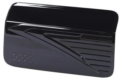 Image de Autocollant décoratif résistant à l'abrasion pour la trappe du réservoir d'essence du Triton L200 2023-2024, noir brillant