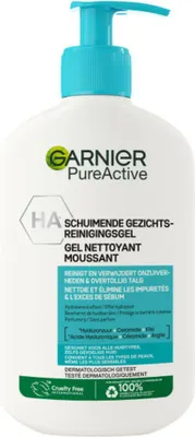 Image de Garnier - Pure Active - Nettoyant visage - Hydratant - 250 ml - 1 pièce