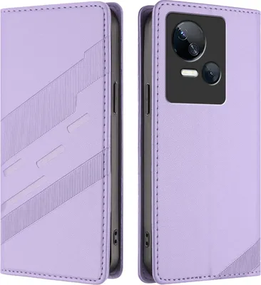 Immagine prodotto di Custodia per Tecno Spark 10 5G, custodia a portafoglio in Finto cuoio con slot per schede e funzione stand Violett