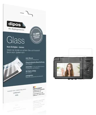 Image de 2x Protection ecrán pour Liebssen A66 mat Verre souple Film Protecteur 9H dipos