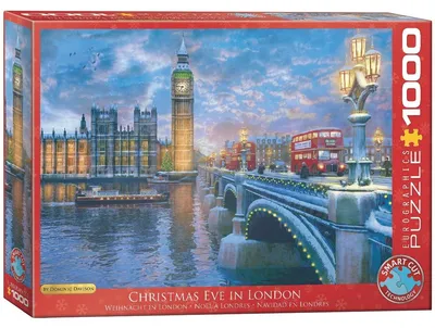 Immagine prodotto di Eurographics Puzzle Heiligabend in London, 1000 Teile, 68 x 48 cm, 6000-0916