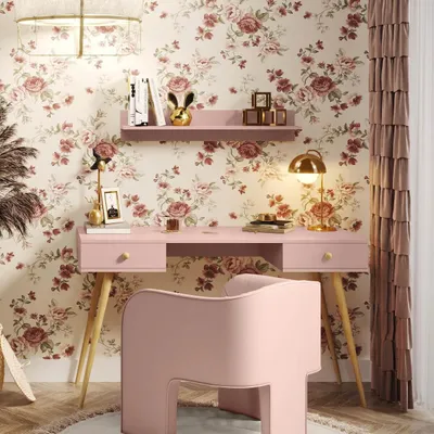 Produktbild von Wandregal Bolea 90 cm - Rosa