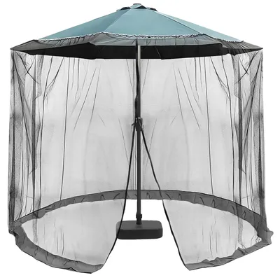 Immagine prodotto di Solidchoice - Zanzariera per ombrellone, 335 x 240 cm