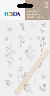Obrázek produktu pro Heyda 203780967 RubSticker Blumen si
