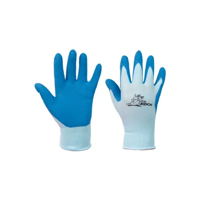 Obrázok produktu pre CHUNKY rukavice nylon. latex. dl modrá pracovné rukavice - 5
