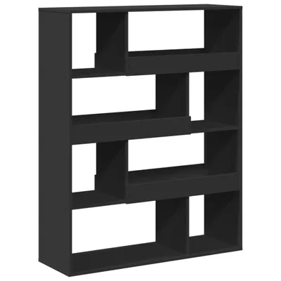 Obrázok produktu pre Deliaca stena čierna 100x33x125,5 cm kompozitné drevo