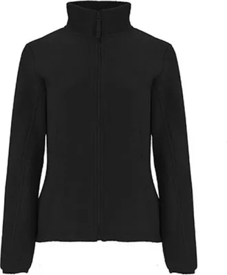Produktbild von Roly CQ6413 | Damen Fleecejacket Artic elastische Ärmelbündchen - Farbe: Black 02 - Größe: XXL