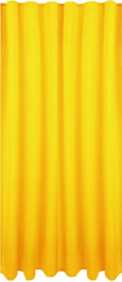 Obrázok produktu pre Nepriehľadná záclonová riasiaca páska, Rozmery: 140x245 cm, Farba: žltá