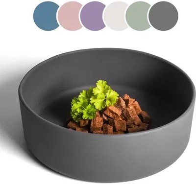 Immagine prodotto di Ciotola in silicone per cani di taglia piccola e media - Ciotola antiscivolo per cani | Ciotola per cani | Silicone per cani | Addestramento cani