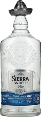 Image de Sierra Tequila Antiguo Plata 100% de Agave 40% Vol. 0,7l