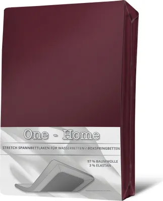 A product package for a fitted sheet.