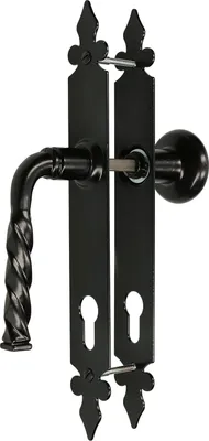 Produktbild von Türdrückergarnitur für Türen-Tore Schild 90 mm PZ