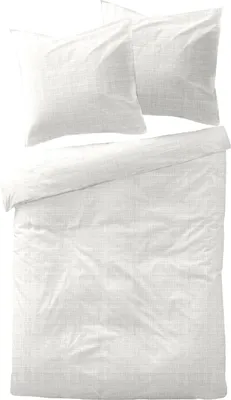 Produktbild von Dormisette Musselin Bettwäsche-Garnitur Dessin 02744 Farbe 012 - 155x200 cm + 80x80 cm