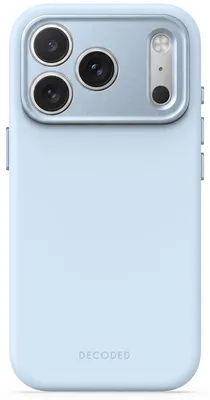 Productafbeelding van Decoded Silicone Backcover MagSafe voor de Apple iPhone 18 Pro / 17 Pro - Light Blue