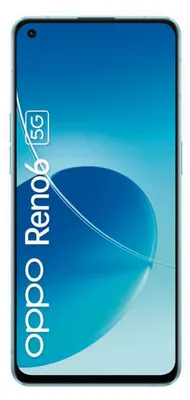 Produktbild von OPPO 6, 16,3 cm (6.43"), 8 GB, 128 GB, 64 MP, ColorOS 11.3, Blau