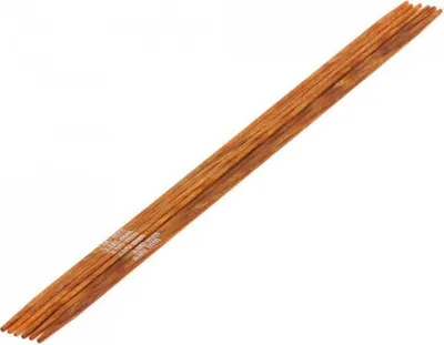 Produktbild von Lana Grossa Strumpfstricknadel Design-Holz Quattro 15-2,0