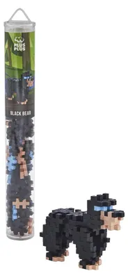 Image de Plus-Plus, kit de construction de tubes en forme de petites pièces - 100 pièces.