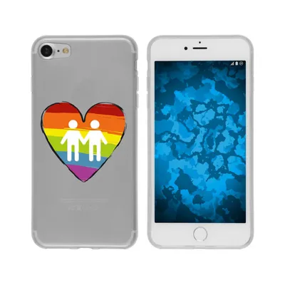 Produktbild von PhoneNatic Case kompatibel mit Apple iPhone 6s / 6 Silikon-Hülle pride Männer M3