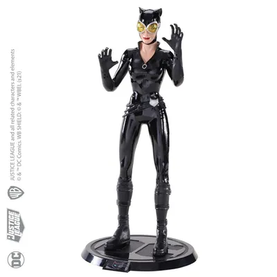Obrázok produktu pre Noble Collection DC Comics Bendyfigs Biegefigur Catwoman 19 cm NOB4720
