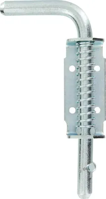 Image de Verrou à ressort MERMIER Zingué blanc - M-444503