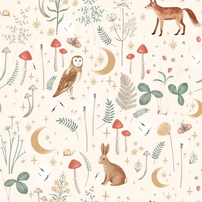 Obrázok produktu pre Muriva - Tapeta "Catherine Lansfield Enchanted Twilight" AG3654 (10 m x 0,5 m) (prírodná)