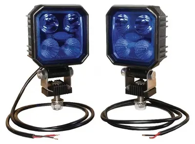 Produktbild von Blaue LED-Arbeitsleuchte für Sprühgerät, 2 Stück