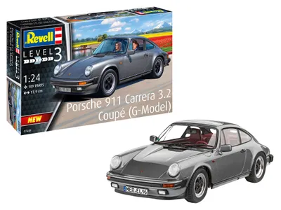 Produktbild von Revell Porsche 911 Carrera 3.2 Coupé (G-Model) 1:24
