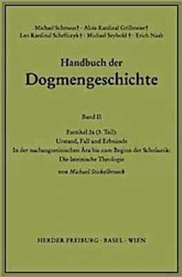 Produktbild von Urstand, Fall und Erbsünde