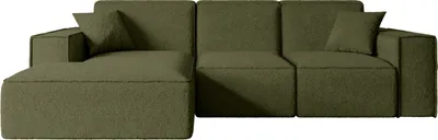 Produktbild von ALTDECOR Ecksofa in L-Form SERRA-L - 266x169x80 cm Grün - Corner Sofa Bett Eckcouch Couch Wohnlandschaft Cauchsofa