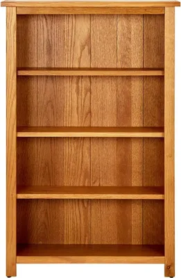 Obrázek produktu pro vidaXL Knihovna 4 přihrádky 70x22x110 cm dubový masiv