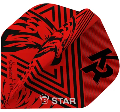 Produktbild von BULL'S B-Star Flights Krzysztof Ratajski Scoremaster - A-Standard -- 1 Satz