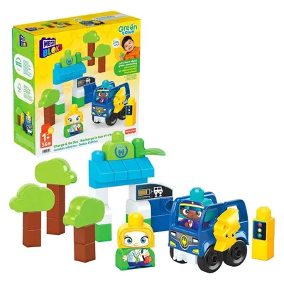 Produktbild von MATTEL MEGA BLOKS Eco-Bus-Set aus EKO HDX90-Blöcken