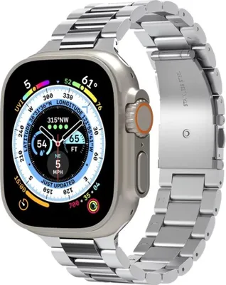 Image de Spigen Apple Watch Strap Modern Fit 316L, 49/45/44/42 mm, acier