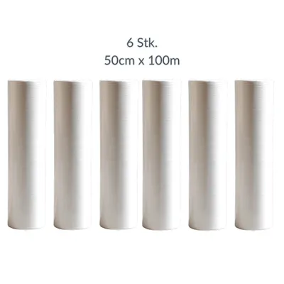 Produktbild von Fripa Ärztekrepp Duo Line+ (B)500 mm x (L)50 m hochweiß 2-lagig