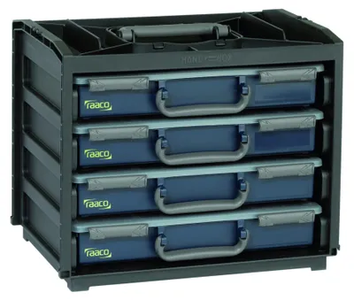 Produktbild von Cimco Handybox PSC-Sortimentskästen bestückt mit 2x Vario 15/17 412004