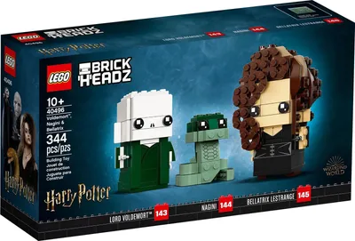 Image de LEGO® BrickHeadz 40496 Voldemort™, Nagini et Bellatrix
